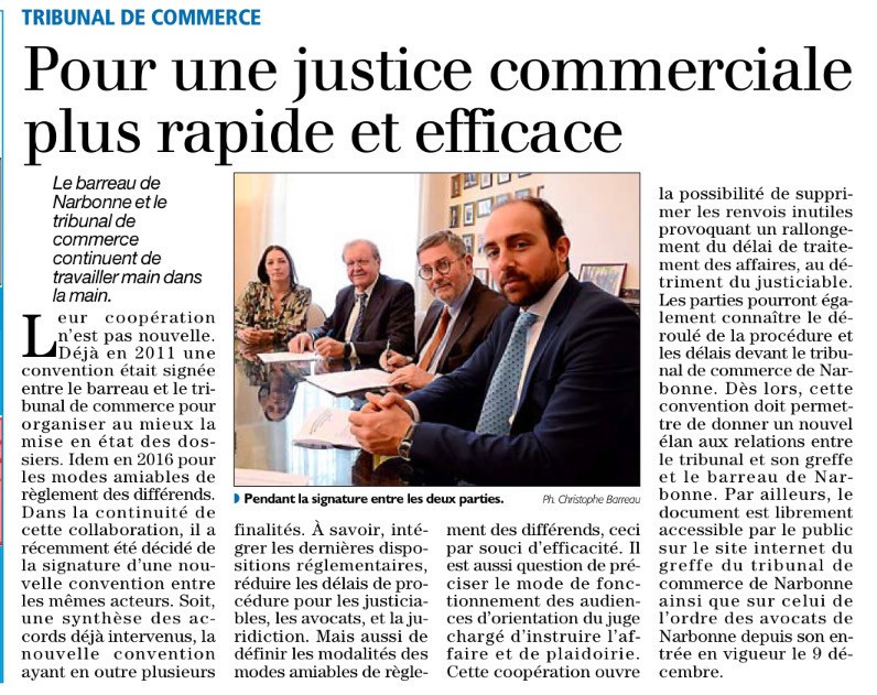 Convention sur le traitement des litiges commerciaux 